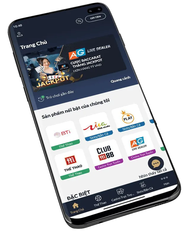 Giao diện thân thiện của win69 chính thức app